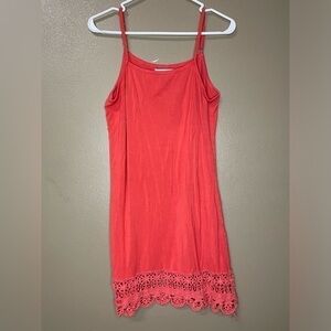 Sunshine and Rodeo Summer Coral XL Top